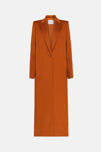 Manteau Boyfriend en laine - Brandy
