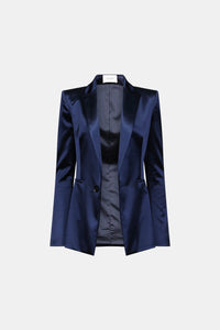 Blazer sculpté à épaulettes - Blue Moon