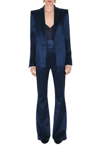 Blazer sculpté à épaulettes - Blue Moon