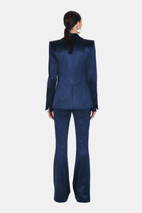 Blazer sculpté à épaulettes - Blue Moon