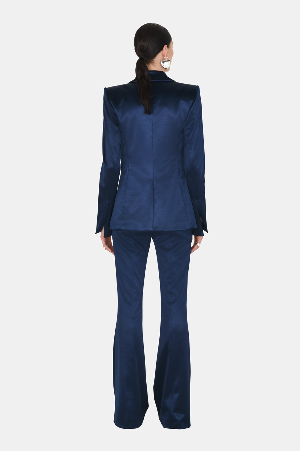 Blazer sculpté à épaulettes - Blue Moon