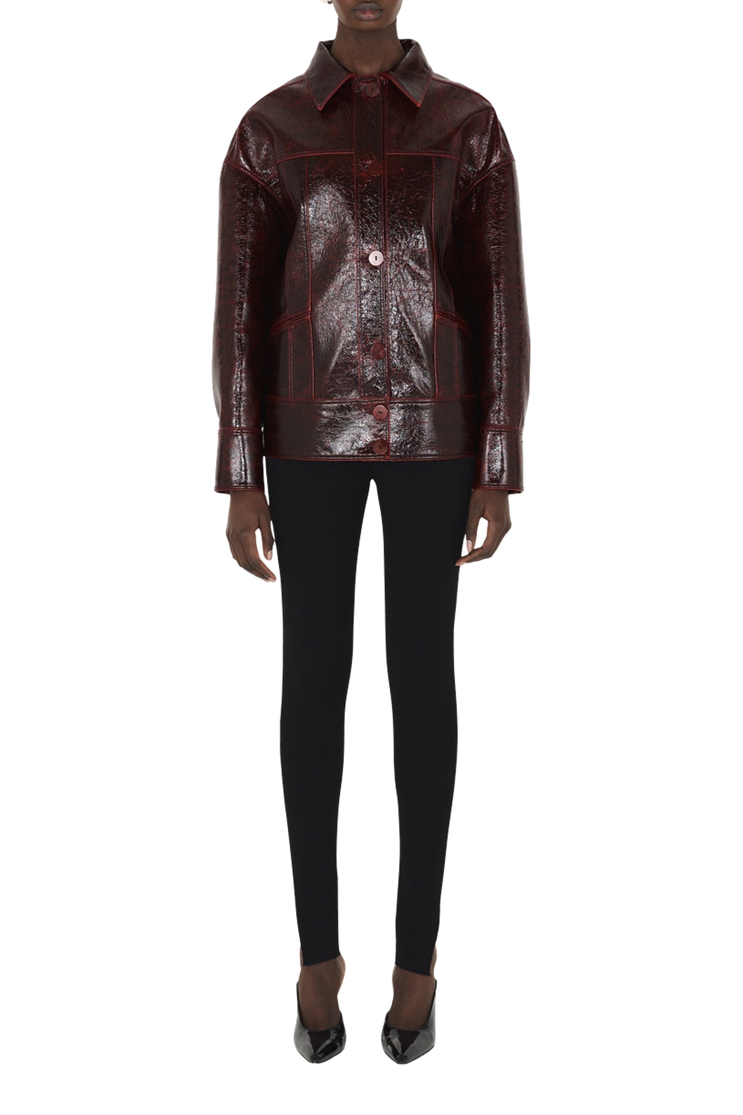 Veste Oldboy en laine - Oxblood