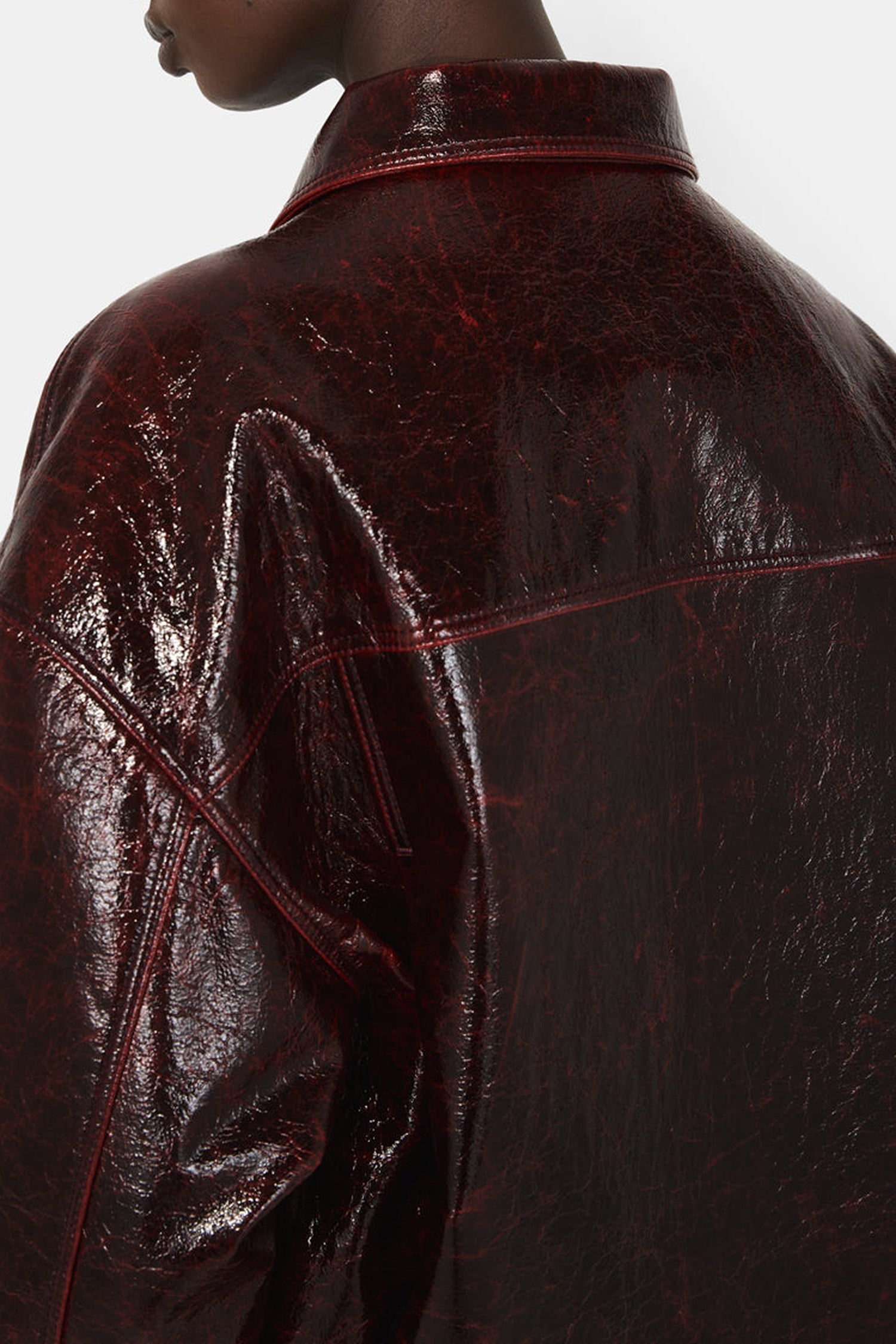 Veste Oldboy en laine - Oxblood