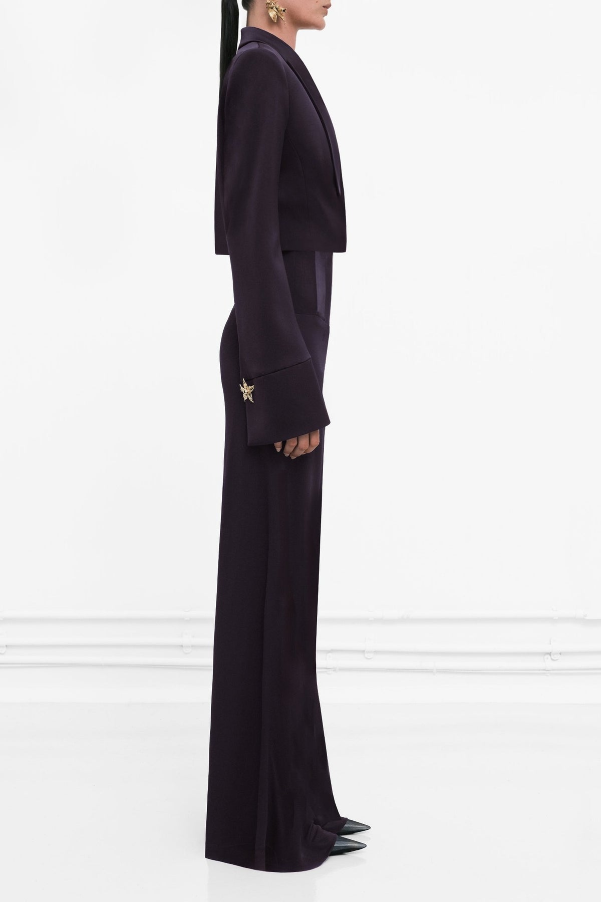 Veste Strata en satin - Nightshade