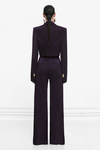 Veste Strata en satin - Nightshade