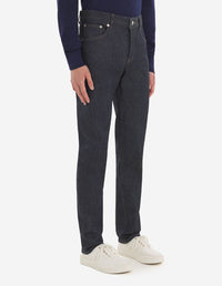 Pantalon slim en denim - Indigo