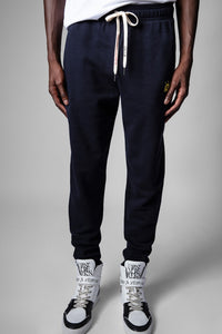 ZHORS LIGNE ENCRE CAPRI SKULL XO TRACKPANTS