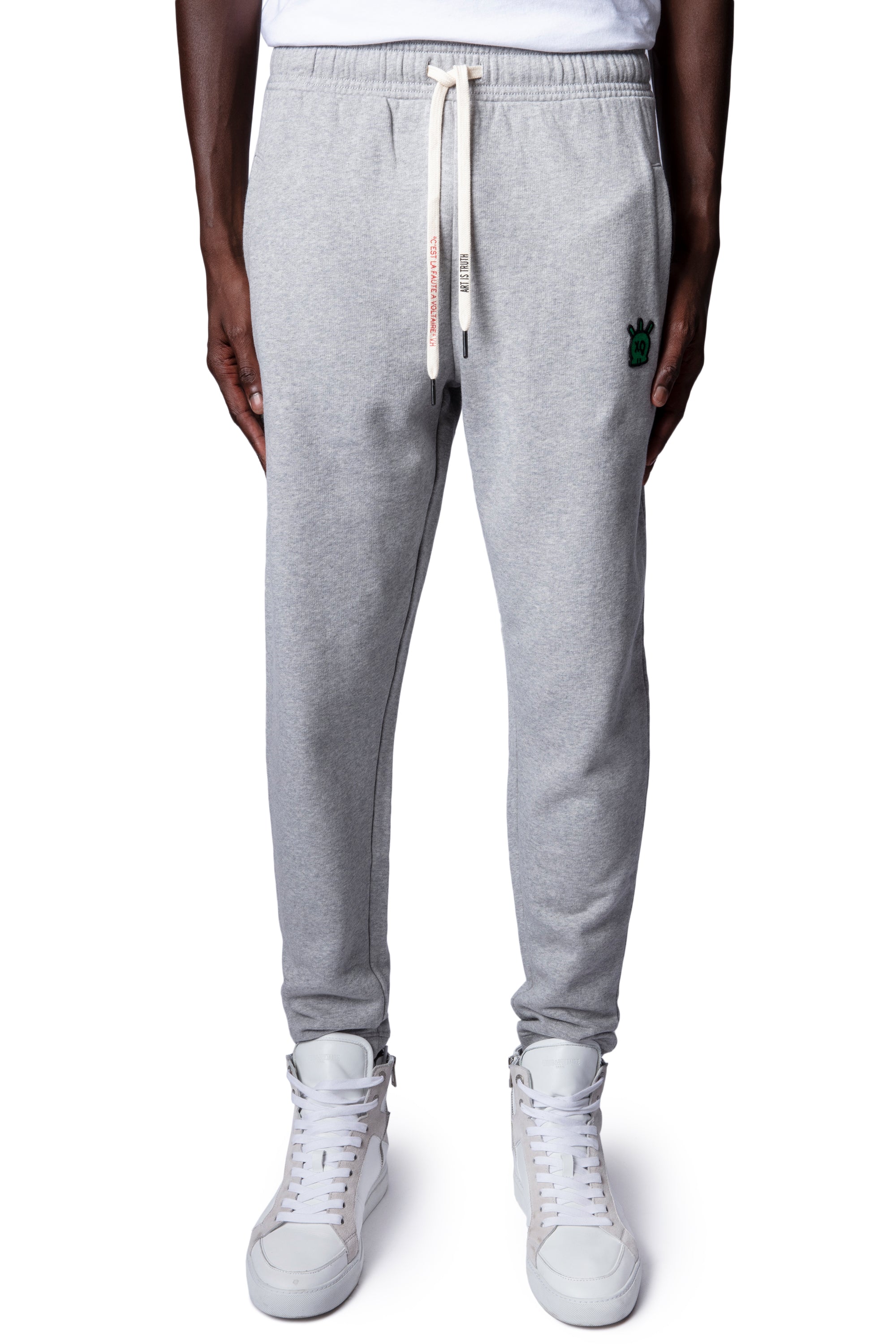 Pantalon de Jogging Capri Skull - Gris Chine