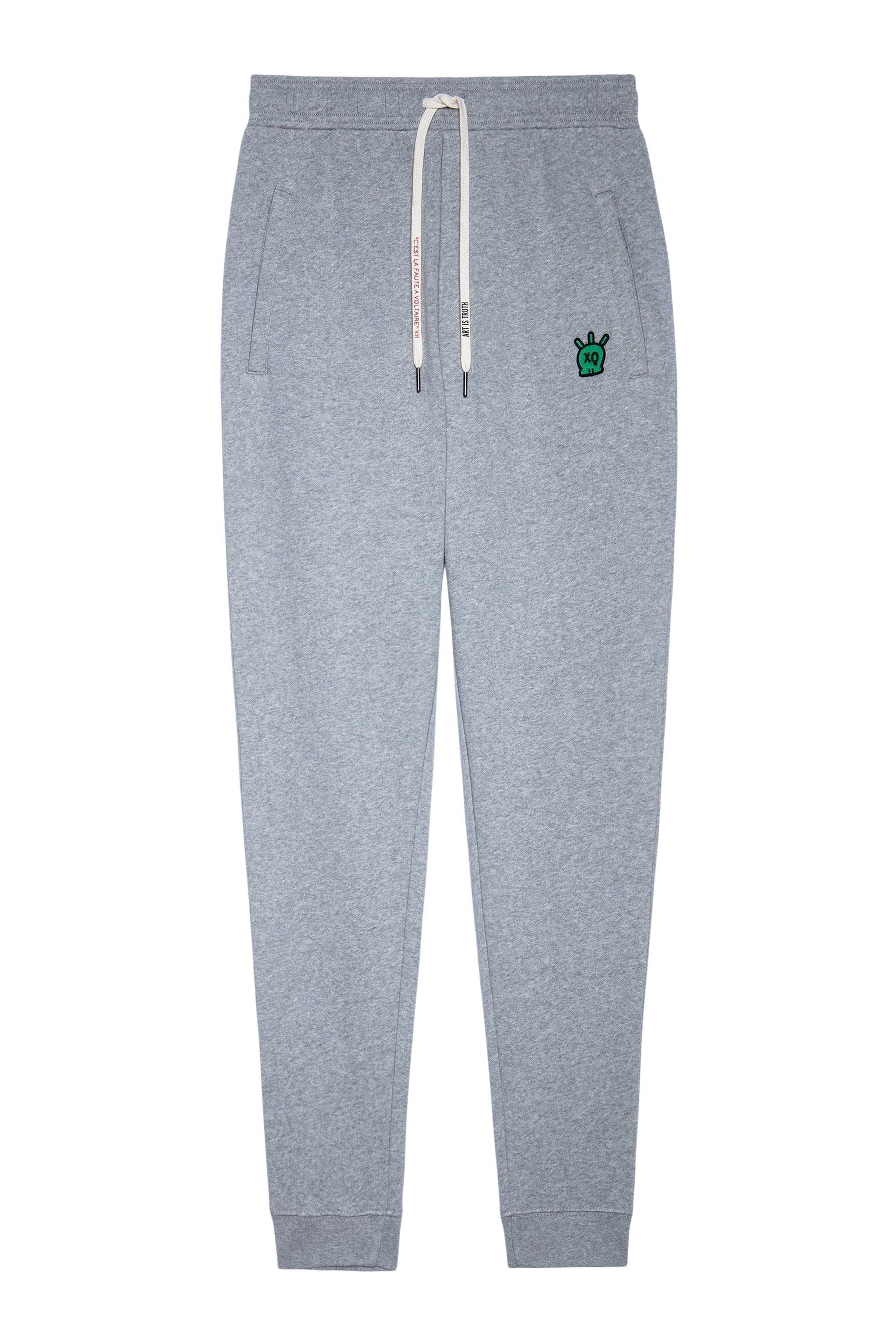 Pantalon de Jogging Capri Skull - Gris Chine