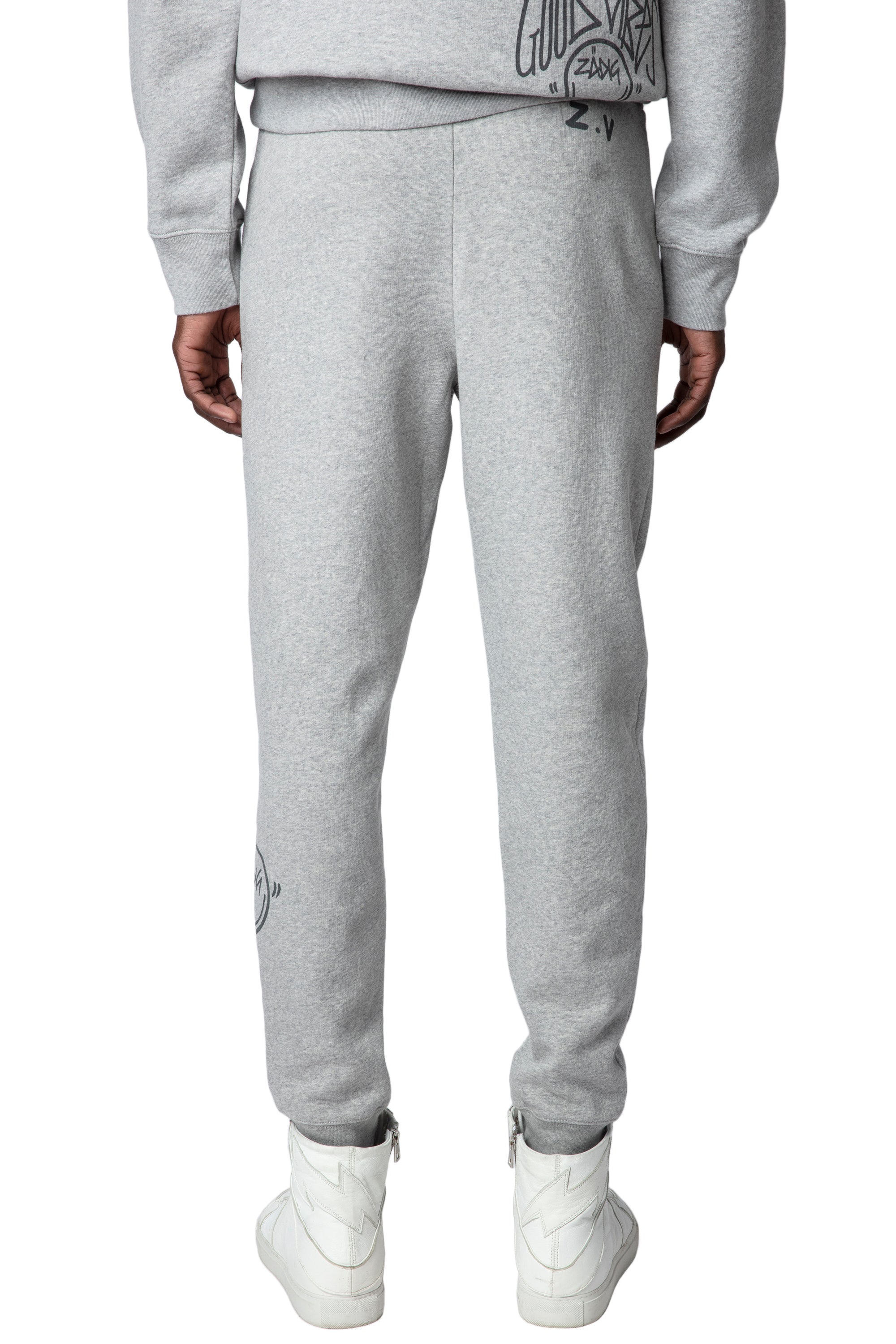 Pantalon de Jogging Capri - Gris Chine Clair