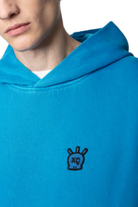 Sweat-shirt Sanchi Skull - Bleu De France