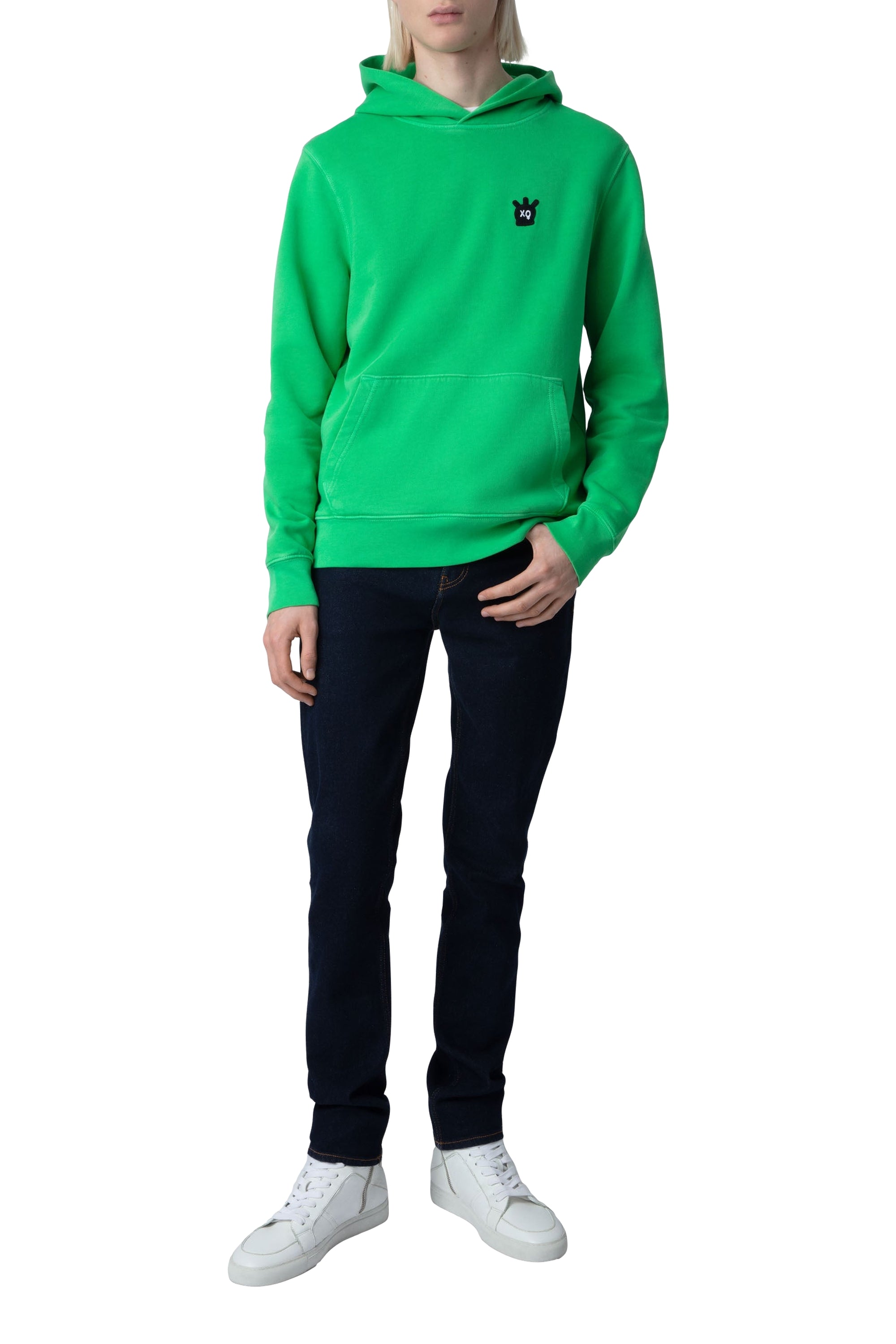 Sweat-shirt Sanchi Skull - Pomme