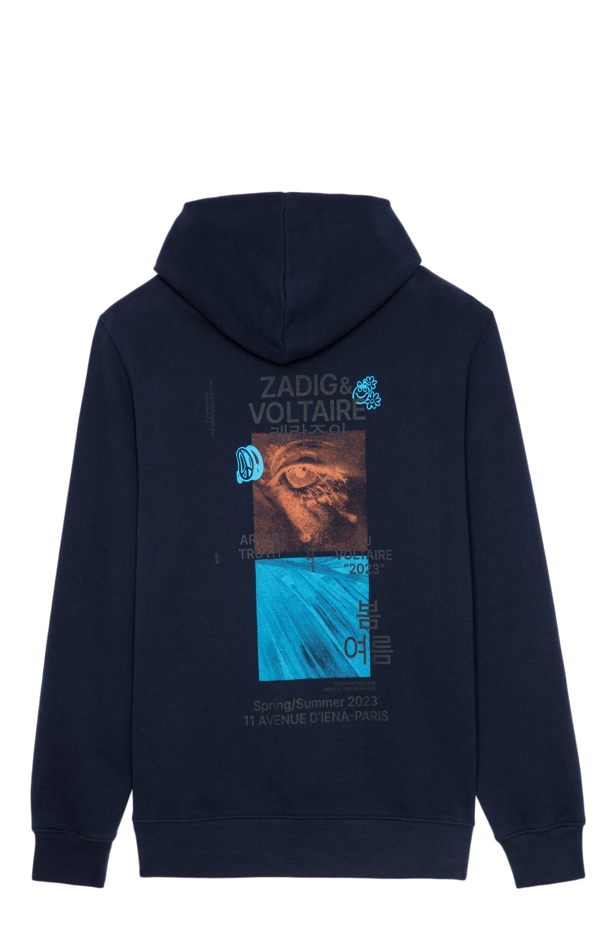 Sweat-shirt Sanchi Photoprint - Encre