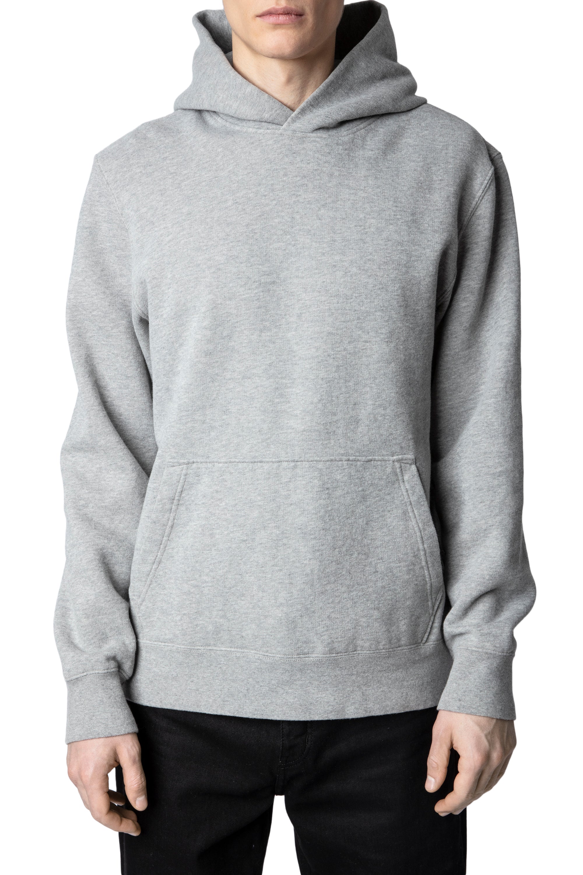 Sweat-shirt Sanchi Photoprint - Gris Chine