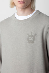 Sweat-shirt Stony - Gris Clair