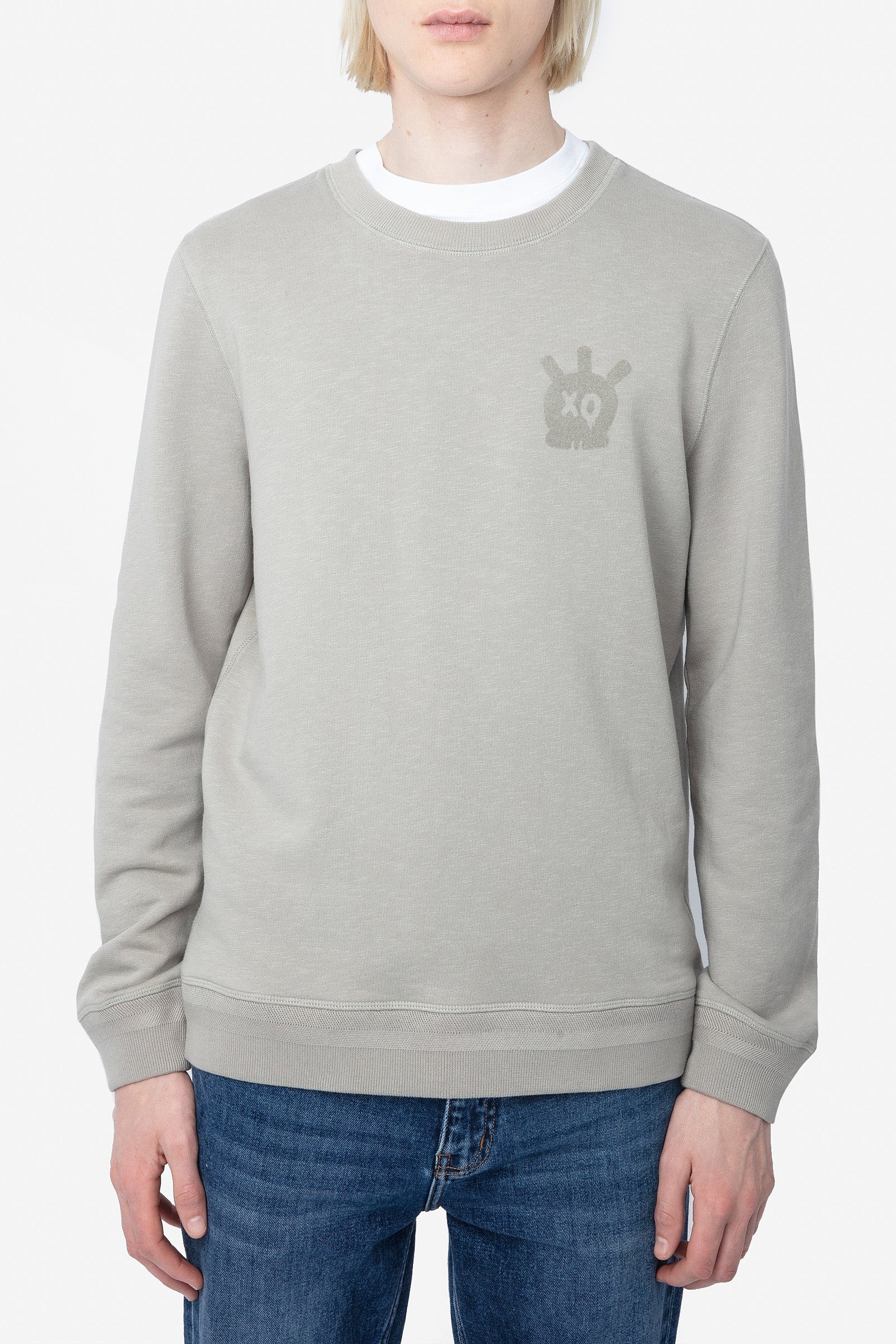 Sweat-shirt Stony - Gris Clair