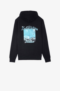 Sweat-shirt Sanchi Photoprint - Noir