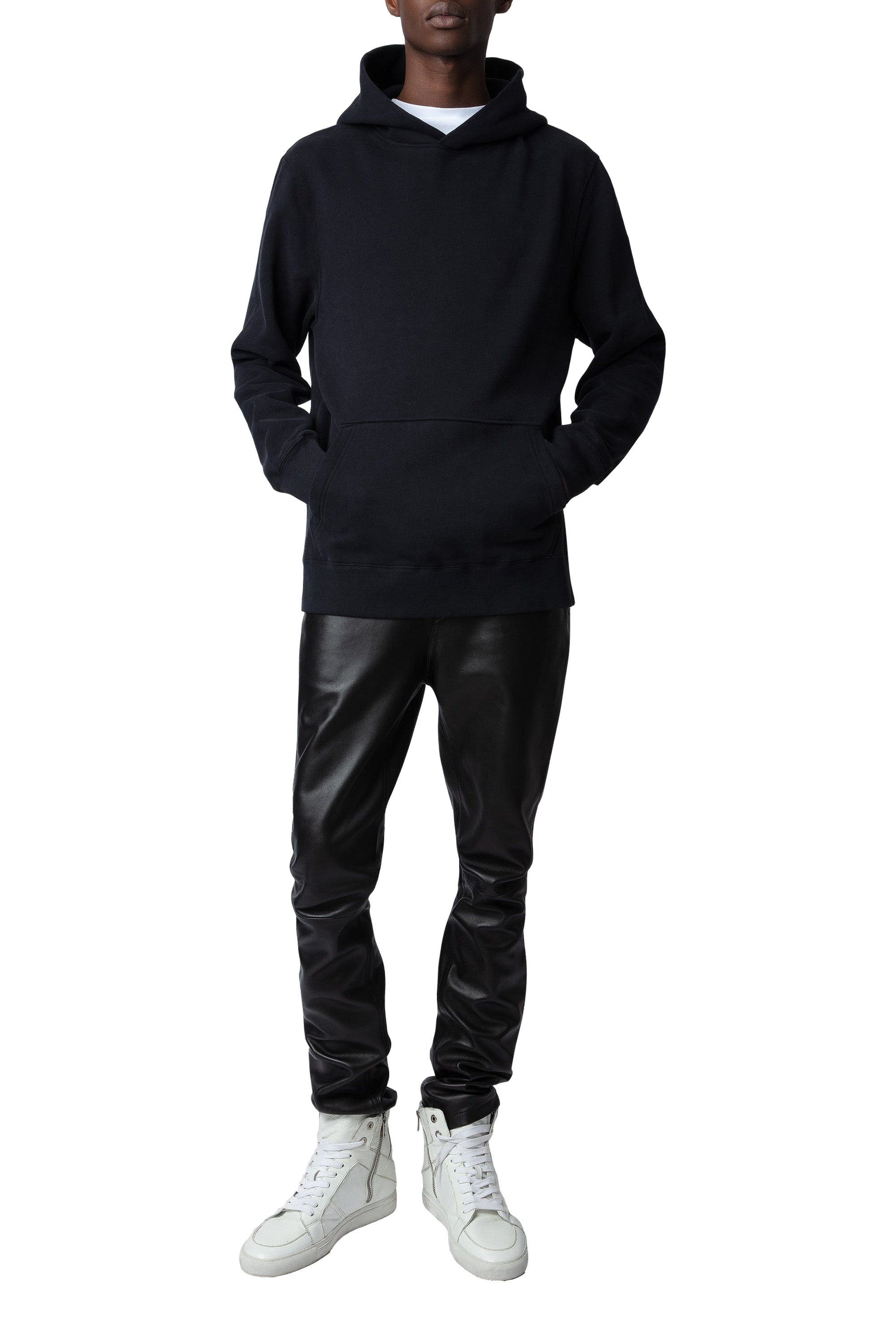 Sweat-shirt Sanchi Photoprint - Noir