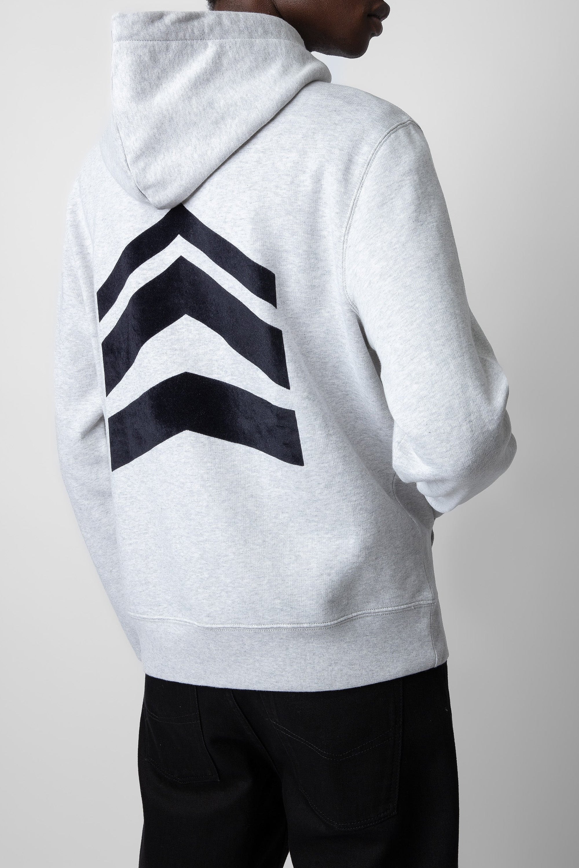 Sweat-shirt Alex - Gris Chine Clair
