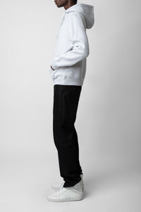 Sweat-shirt Alex - Gris Chine Clair
