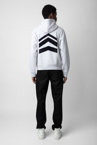 Sweat-shirt Alex - Gris Chine Clair