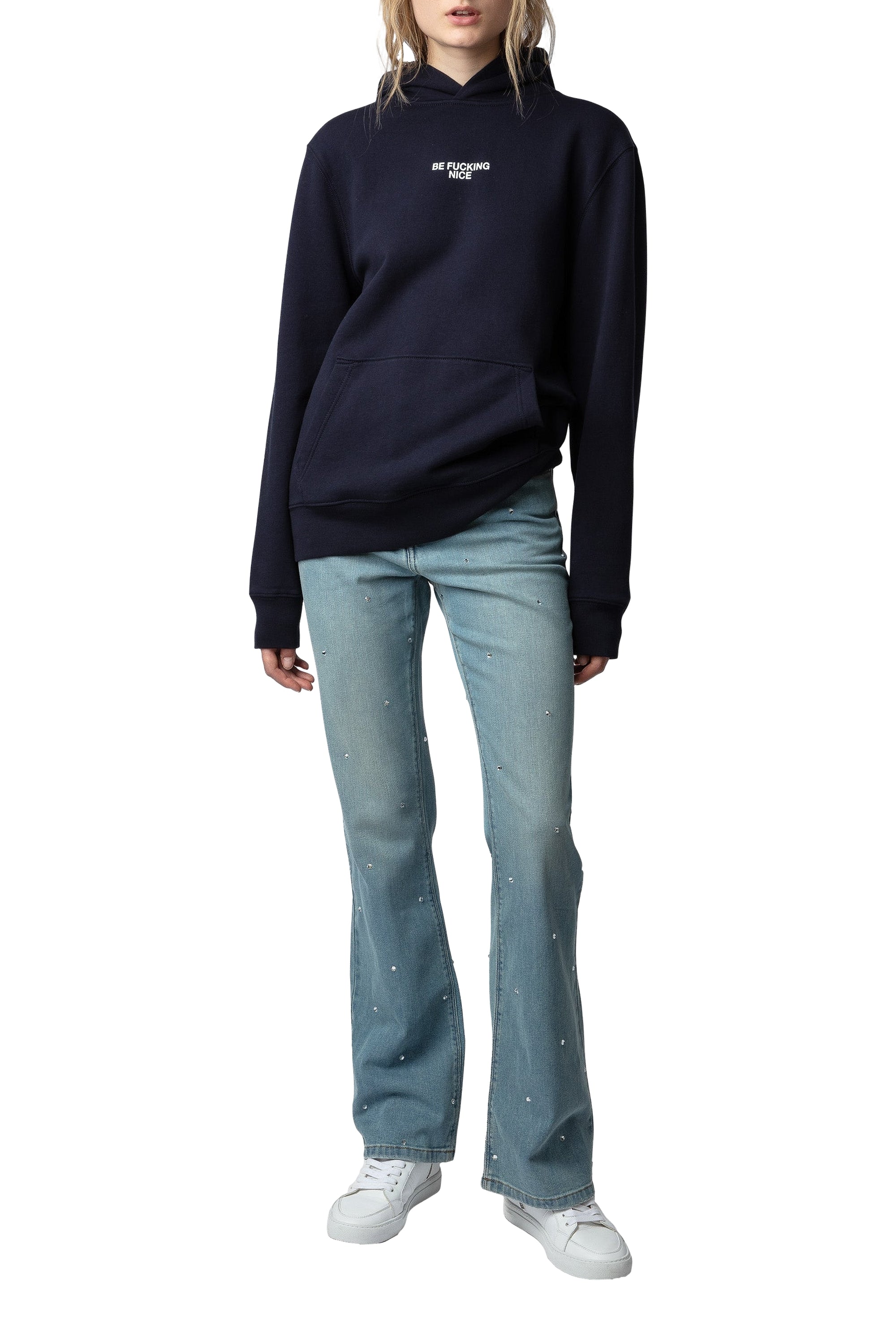 Sweat-shirt Sanchi - Bleu Roi