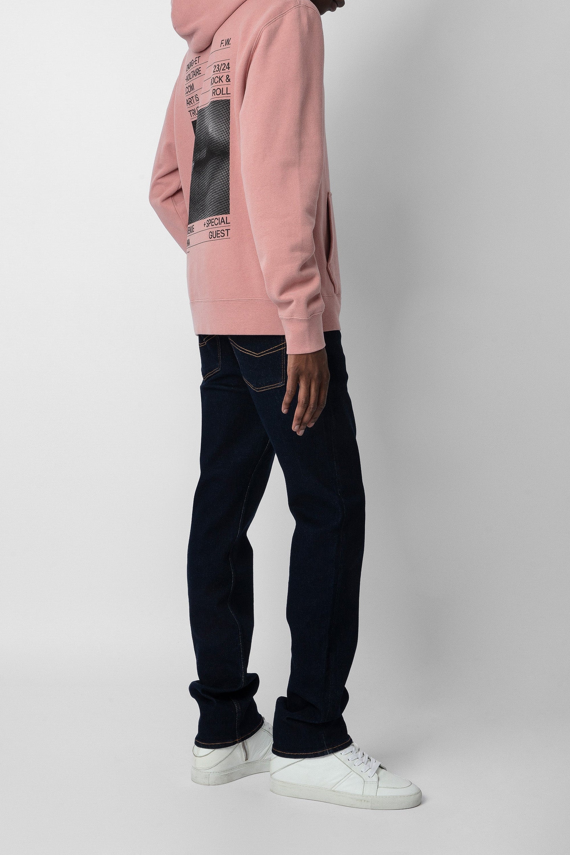Sweat-shirt Sanchi Photoprint - Tea Rose