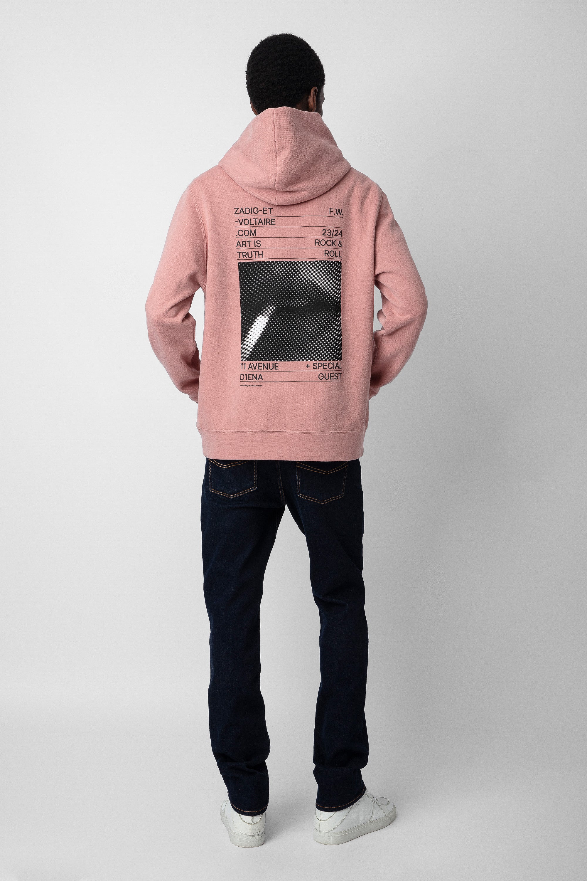 Sweat-shirt Sanchi Photoprint - Tea Rose