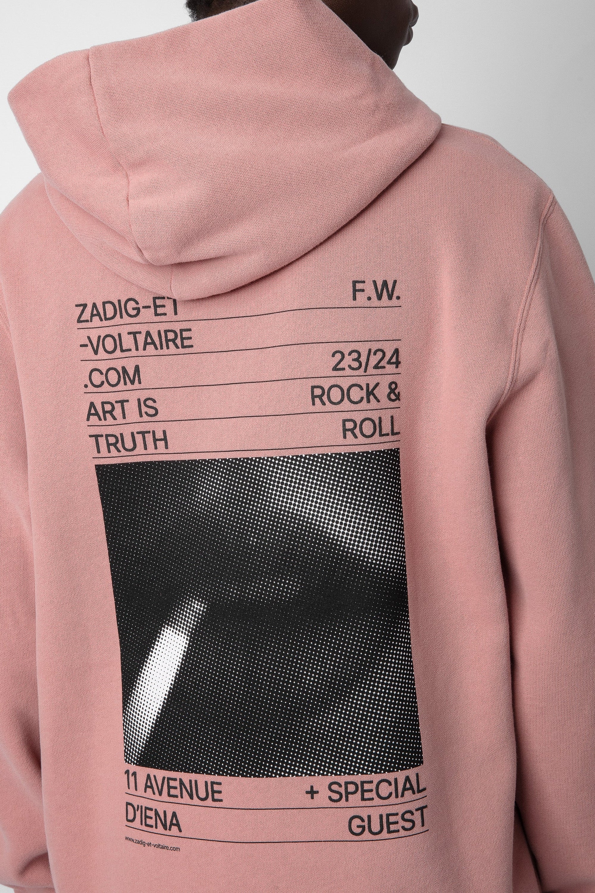 Sweat-shirt Sanchi Photoprint - Tea Rose
