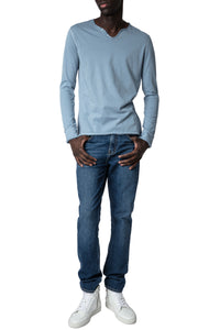 T-shirt Monastir - Bleu Horizon