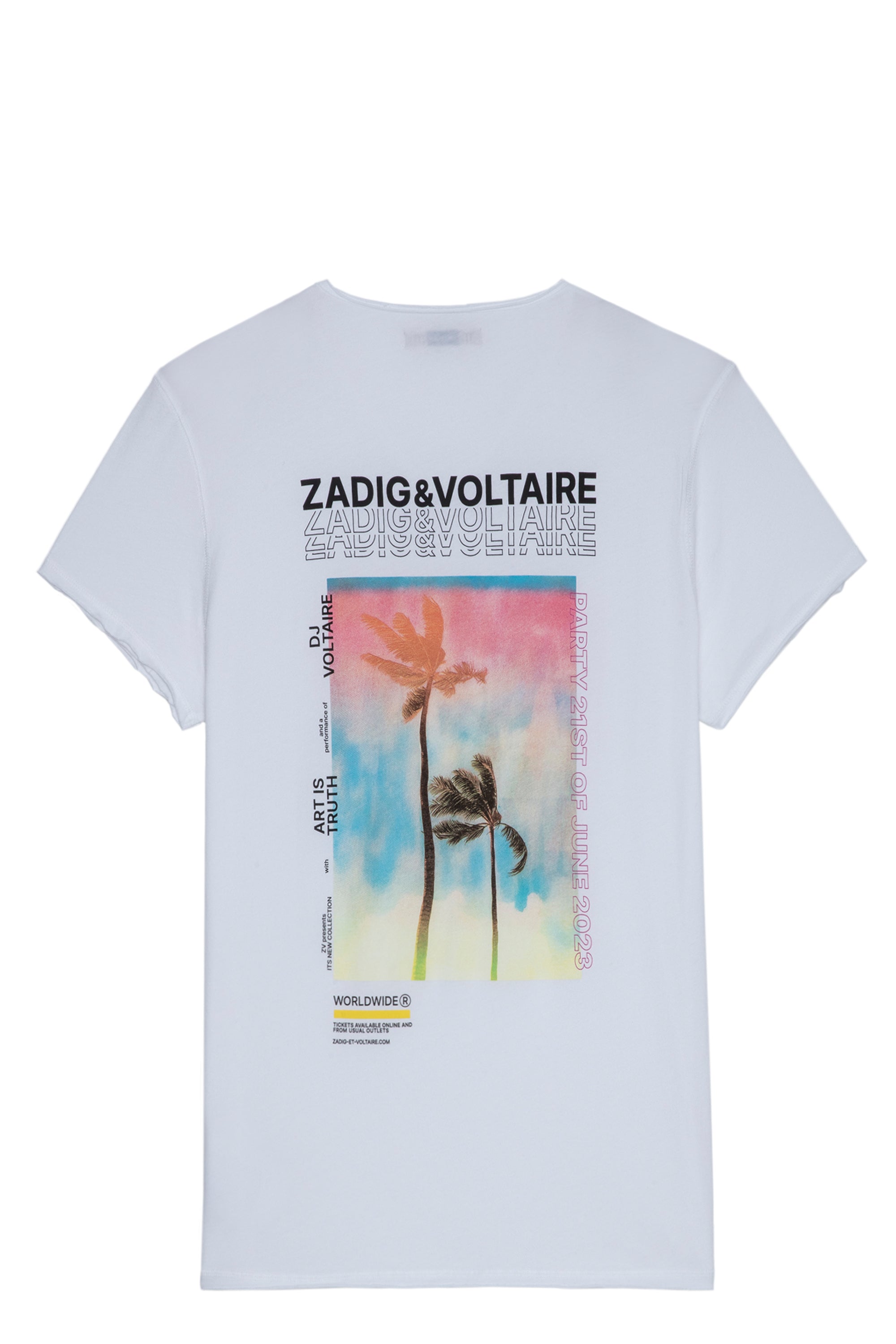T-shirt Monastir - Blanc