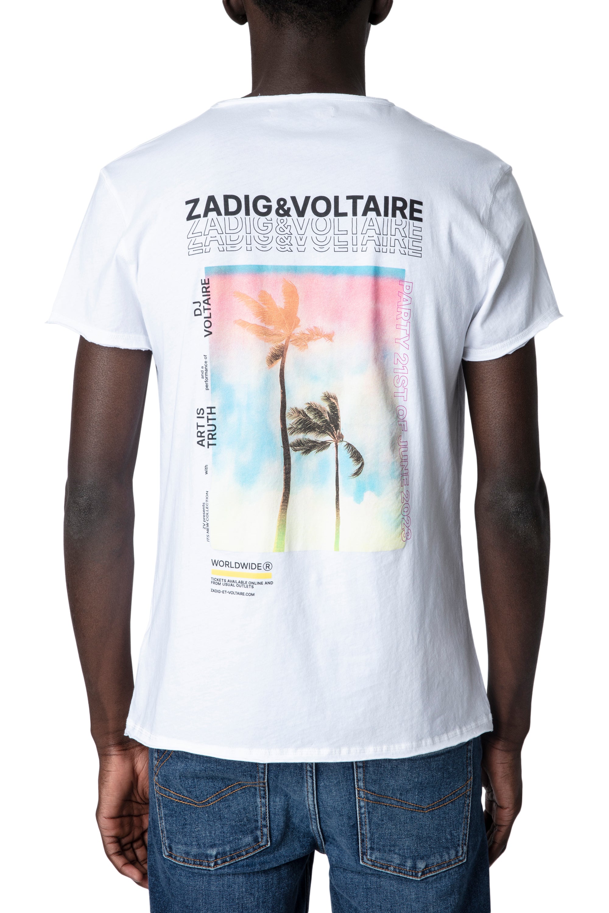 T-shirt Monastir - Blanc