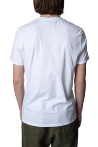 T-shirt Ted - Blanc