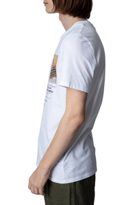 T-shirt Ted - Blanc