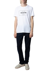 T-shirt Ted - Blanc