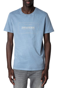 T-shirt Ted - Bleu Horizon