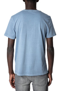 T-shirt Ted - Bleu Horizon