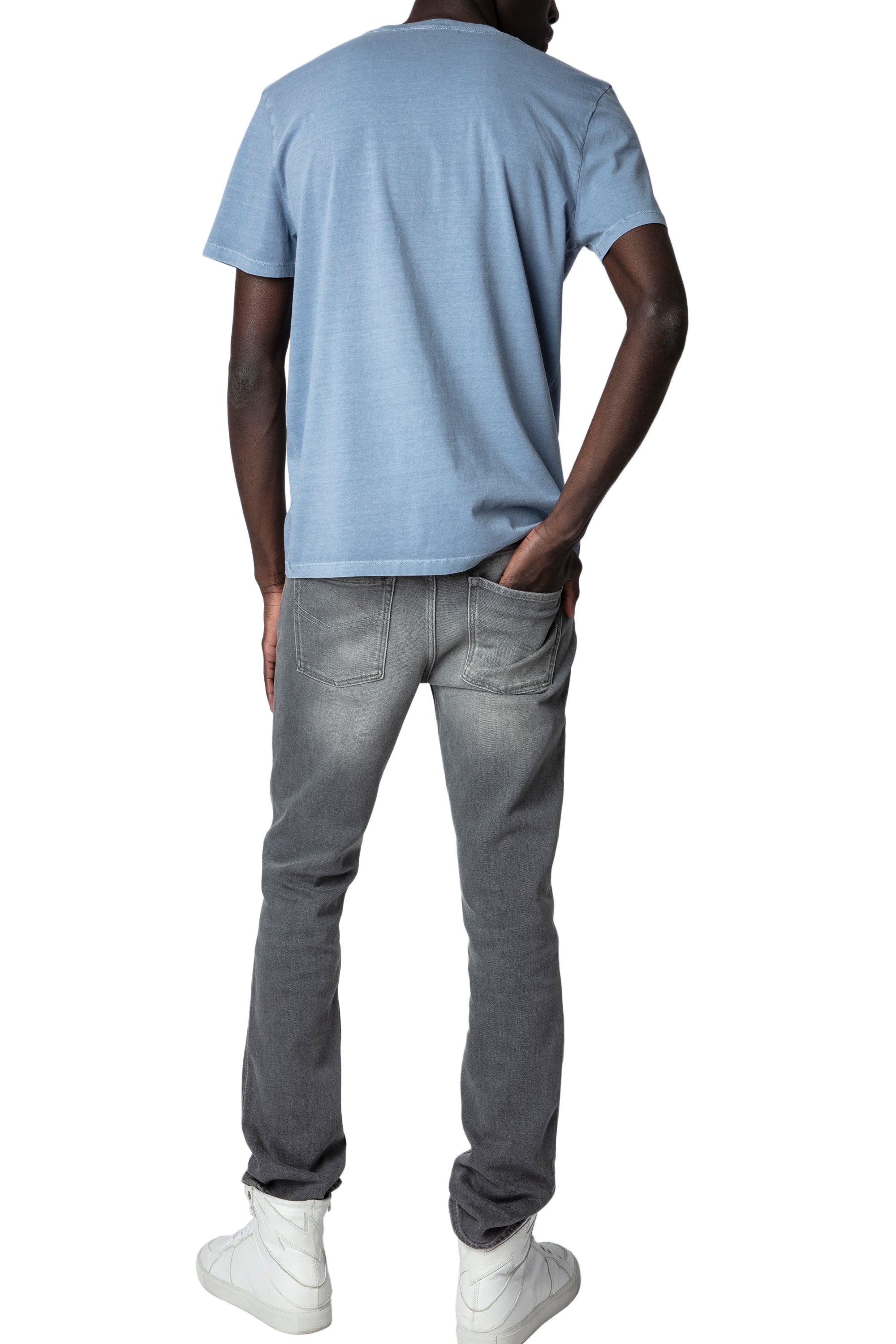 T-shirt Ted - Bleu Horizon