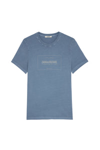 T-shirt Ted - Bleu Horizon