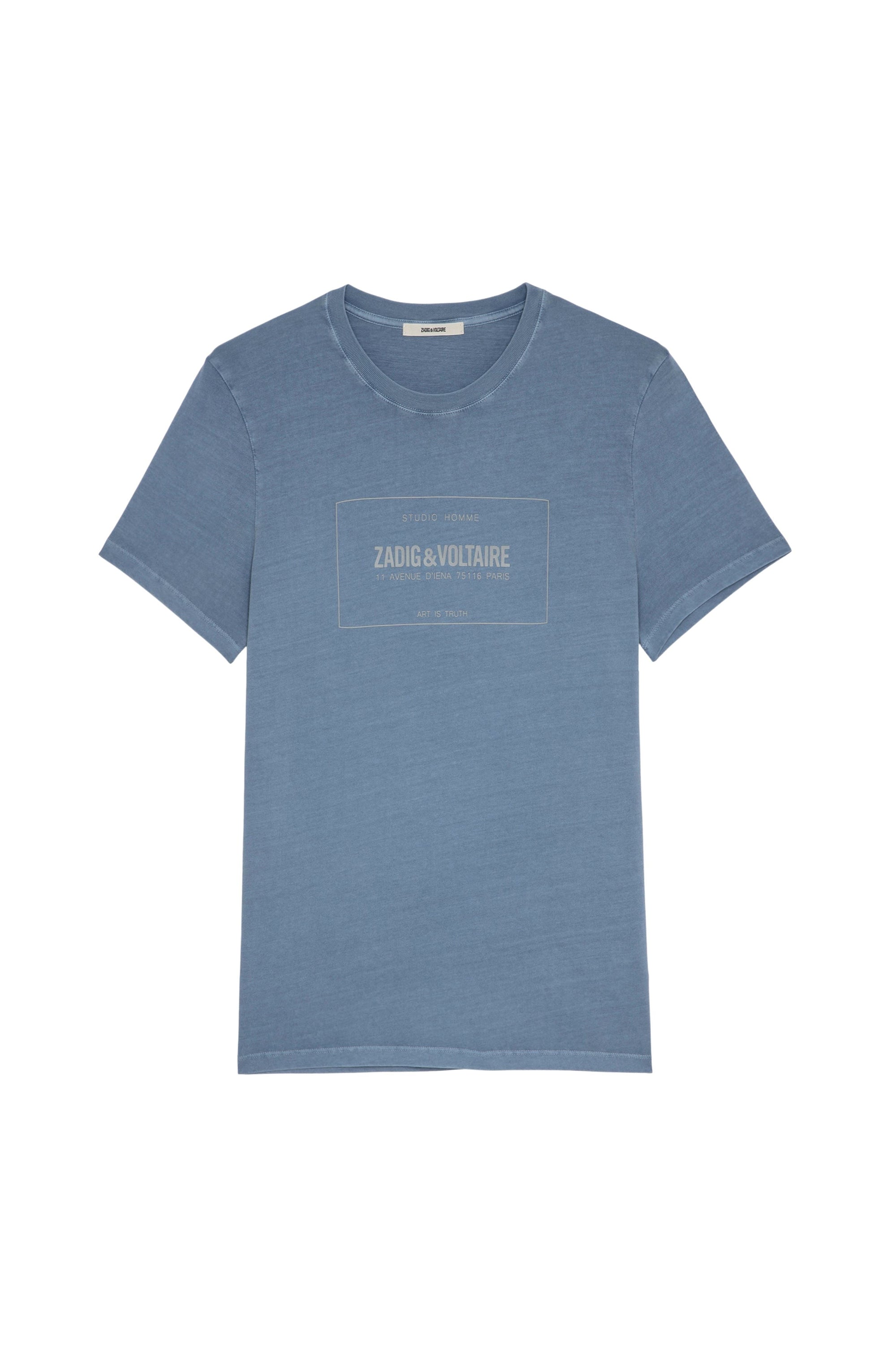 T-shirt Ted - Bleu Horizon