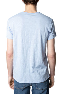 T-shirt Toby Flamme - Ciel