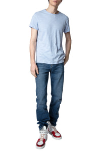 T-shirt Toby Flamme - Ciel