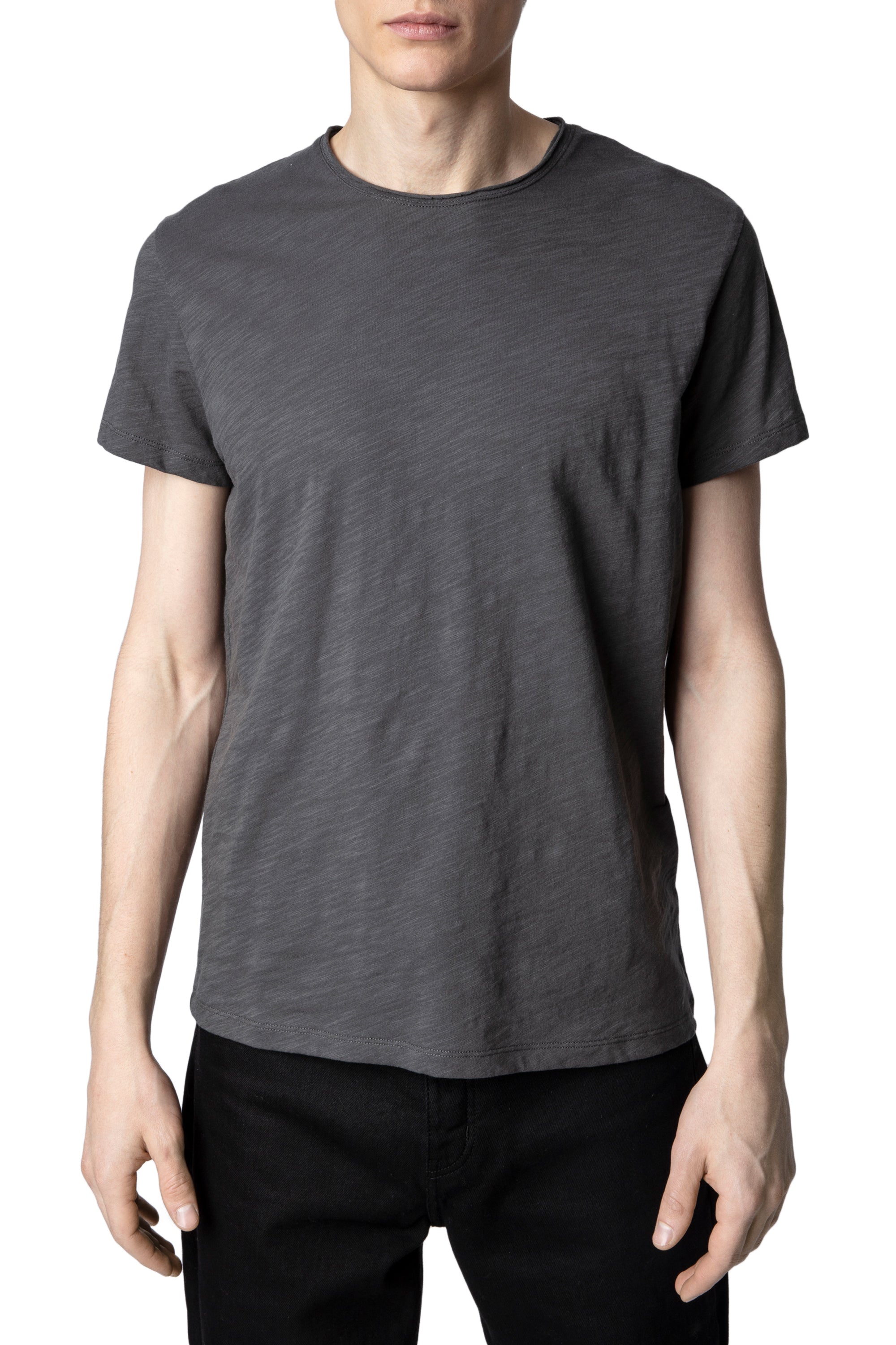 T-shirt Toby Flamme - Gris