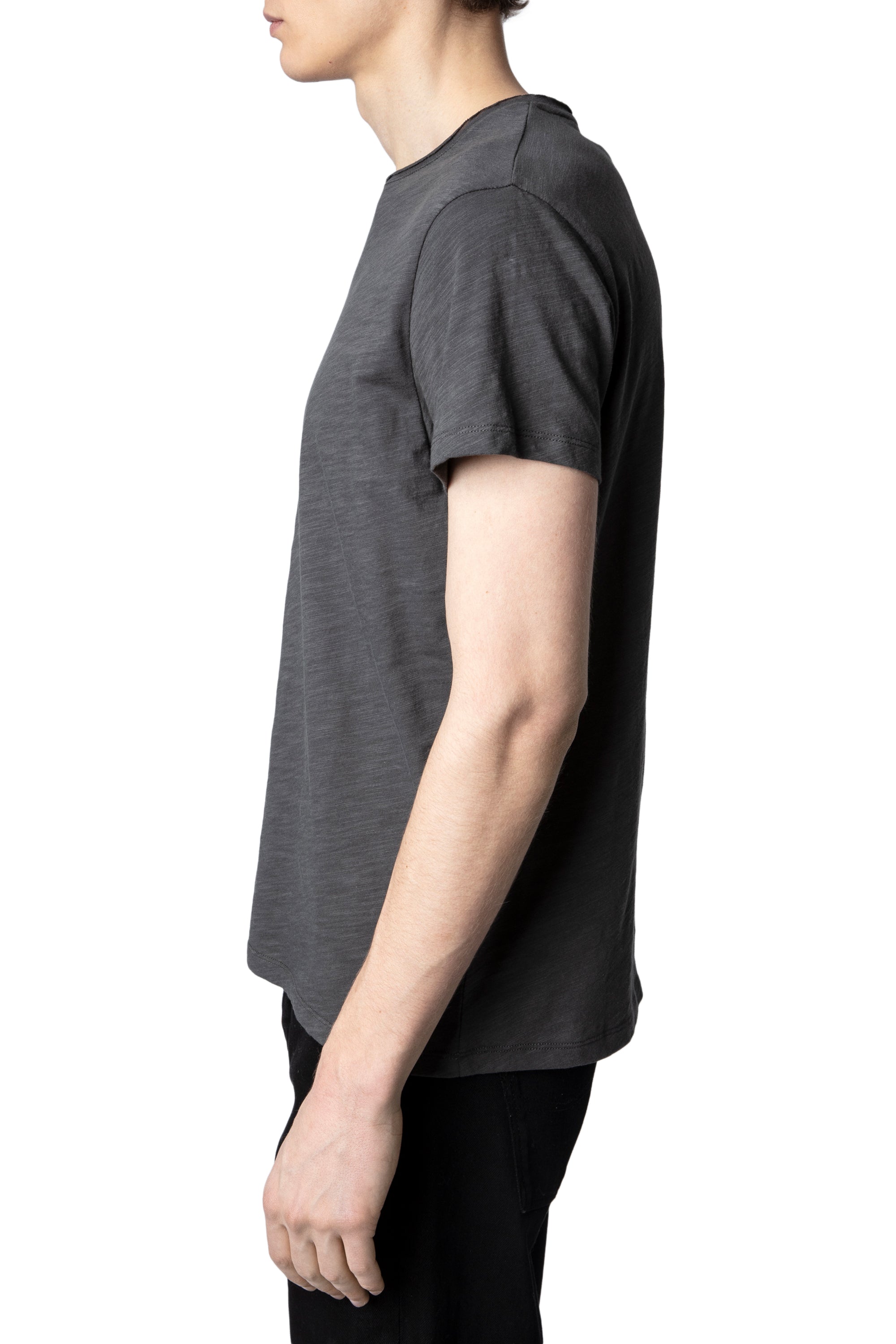 T-shirt Toby Flamme - Gris