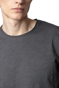 T-shirt Toby Flamme - Gris
