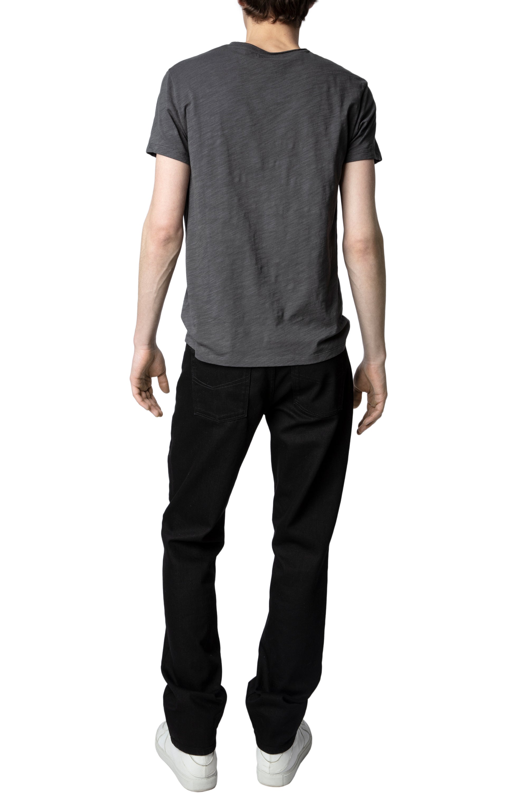 T-shirt Toby Flamme - Gris