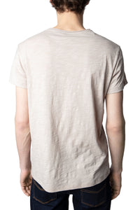 T-shirt Toby Flamme - Naturel