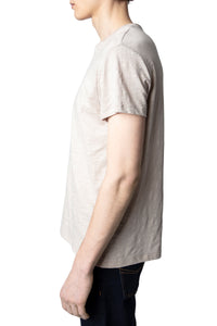 T-shirt Toby Flamme - Naturel
