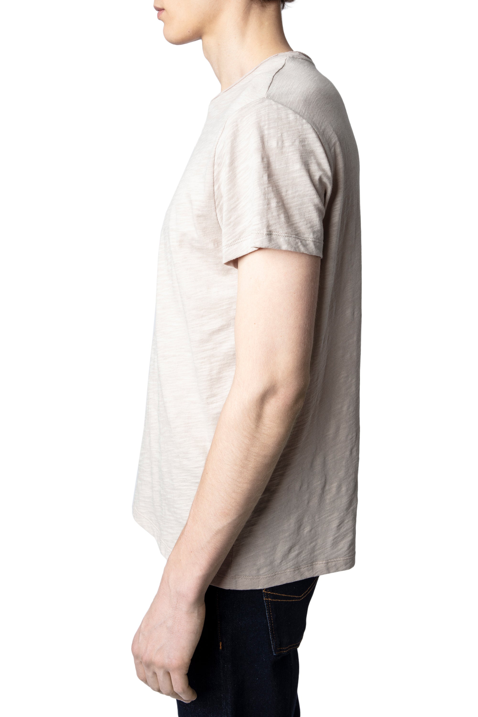 T-shirt Toby Flamme - Naturel
