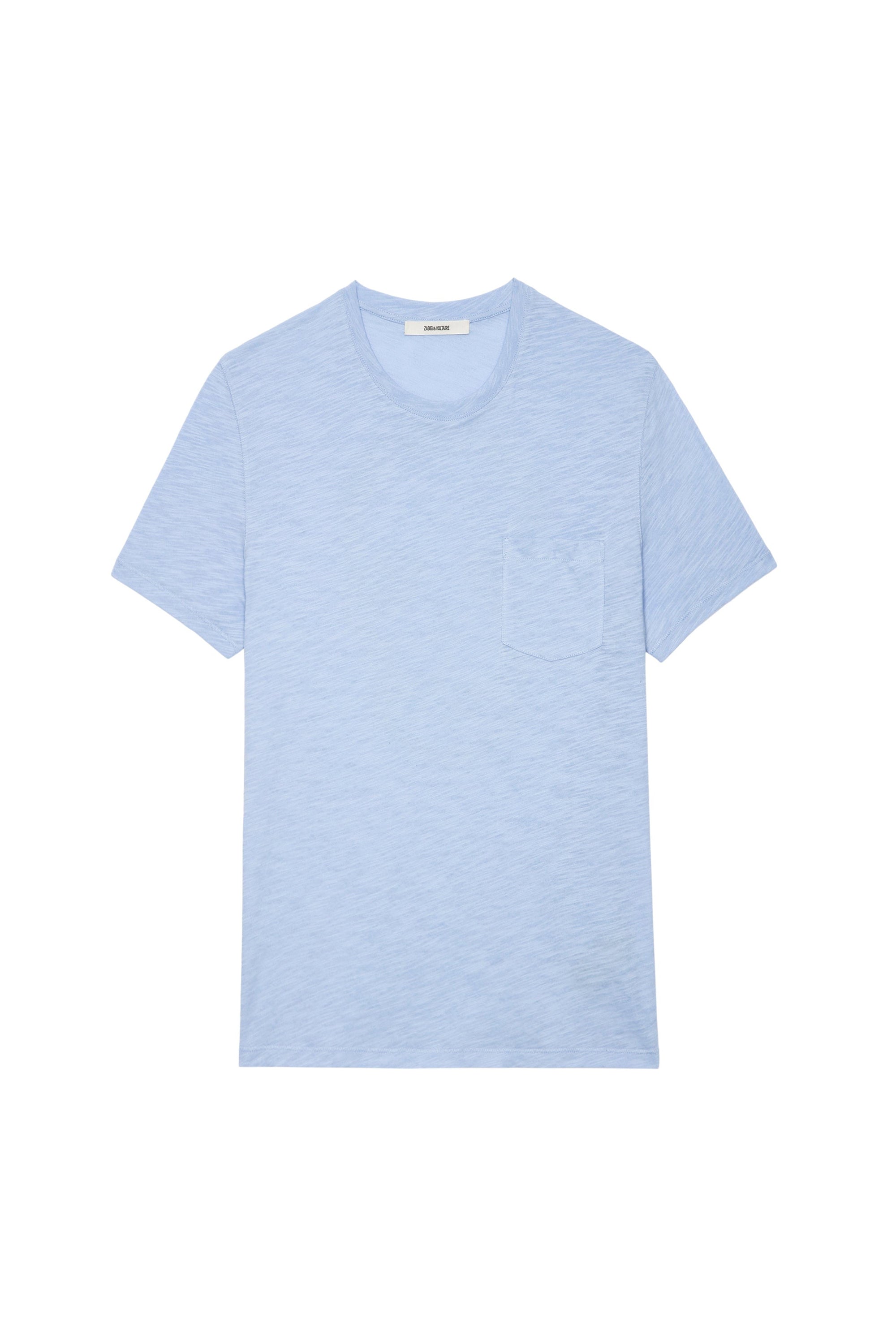 T-shirt Stockholm Flamme - Ciel